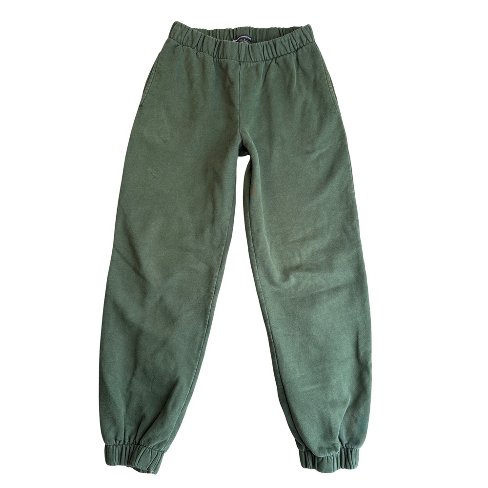 Brandy Melville Rosa Sweatpants Womens OS Dark Green Joggers Gorp Lounge Pants